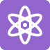 symbol atomu — emotka w stylu X (Twitter), Twemoji
