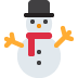 bałwanek bez śniegu — emotka w stylu X (Twitter), Twemoji