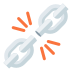 zerwany łańcuch — emotka w stylu X (Twitter), Twemoji