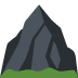 góra — emotka w stylu X (Twitter), Twemoji