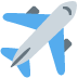 samolot — emotka w stylu X (Twitter), Twemoji