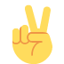 gest V — emotka w stylu X (Twitter), Twemoji