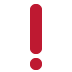 czerwony wykrzyknik — emotka w stylu X (Twitter), Twemoji