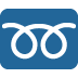 podwójna pętla — emotka w stylu X (Twitter), Twemoji